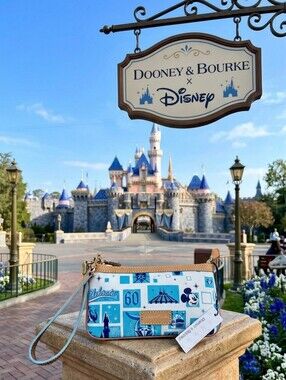 Dooney & Bourke x Disney 60th Anniversary Large Wristlet